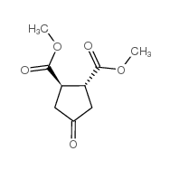4-oxo-<em>cyclopentane</em>-trans-1,2-dicarboxylic acid dimethyl ester