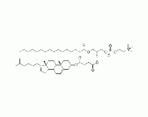 1-palmitoyl-2-cholesterylhemisuccinoyl-sn-glycero-3-phosphocholine