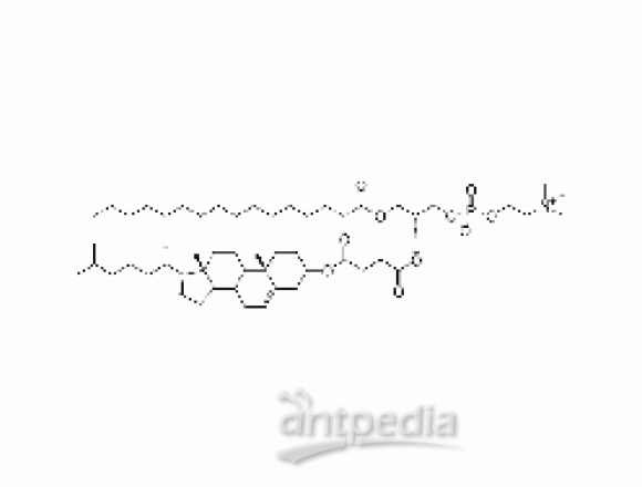1-palmitoyl-2-cholesterylhemisuccinoyl-sn-glycero-3-phosphocholine