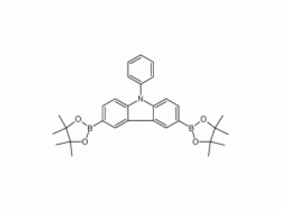 9-苯基-3,6-双(4,4,5,5-四甲基-1,3,2-二氧硼戊环-2-基)咔唑