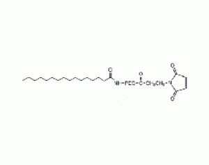 棕榈酸 PEG 马来酰亚胺