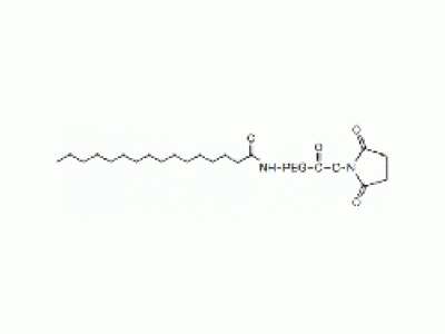 棕榈酸 PEG N-羟基琥珀酰亚胺