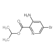 propan-<em>2</em>-yl 3-amino-5-<em>bromopyridine-2</em>-carboxylate