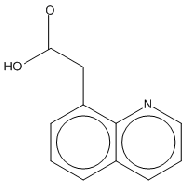 Quinolin-8-<em>yl-acetic</em> <em>acid</em>