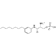 (<em>R</em>)-<em>phosphoric</em> <em>acid</em> <em>mono</em>-[<em>2-amino-2</em>-(<em>3-octyl-phenylcarbamoyl</em>)-<em>ethyl</em>] <em>ester</em>