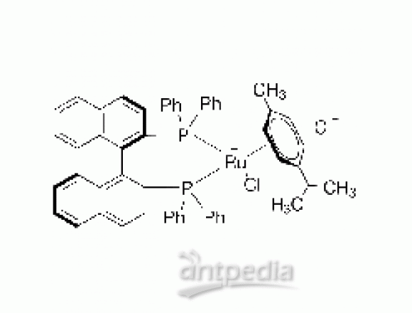 氯代[(R)-(+)-2,2′-双(二苯基膦)-1,1′-联萘](p-伞花素)氯化钌(II)