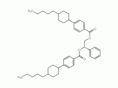 双[4-(反式-4-戊基环己基)苯甲酸](R)-1-苯基-1,2-亚乙酯