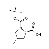 (<em>2</em>r,4s)-<em>1</em>-[(tert-butoxy)carbonyl]-4-<em>methylpyrrolidine-2</em>-carboxylic acid