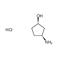 (<em>1R</em>,<em>3S</em>)-<em>3-aminocyclopentan-1</em>-ol hydrochloride
