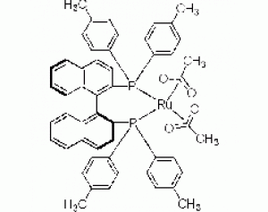 二乙酰基[(S)-(-)-2,2'-双(二-P-苯基磷酰)-1,1'联萘]钌