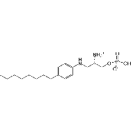 (S)-<em>phosphoric</em> <em>acid</em> <em>mono</em>-[<em>2-amino-3</em>-(4-<em>octyl</em>-phenylamino)-propyl] <em>ester</em>