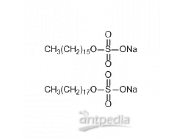 十六烷基硫酸钠(含约40%的十八烷基硫酸钠)