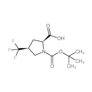 (2S,<em>4</em>S)-1-[(tert-<em>butoxy</em>)carbonyl]-<em>4</em>-(trifluoromethyl)pyrrolidine-2-carboxylic acid