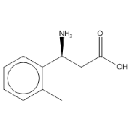(<em>S</em>)-<em>3-Amino-3</em>-(<em>2-methyl</em>-phenyl)-<em>propionic</em> <em>acid</em>