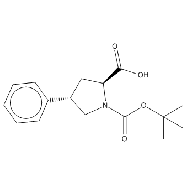 (<em>2S</em>,4S)-Boc-4-phenyl-<em>pyrrolidine-2</em>-carboxylic acid