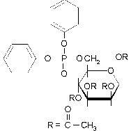 1,2,3,4-<em>Tetra</em>-O-acetyl-6-diphenylphosphoryl-β-D-mannopyranose