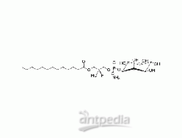 1-tridecanoyl-2-hydroxy-sn-glycero-3-phospho-(1'-myo-inositol) (ammonium salt)