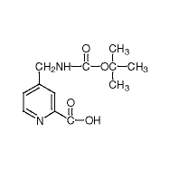 4-[(叔丁氧羰氨基)甲基]吡啶-2-羧酸[<em>激子</em>手性法用试剂]