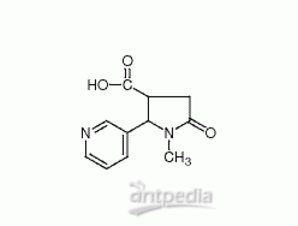 反-1-甲基-4-羧基-5-(3-吡啶基)-2-吡咯烷酮