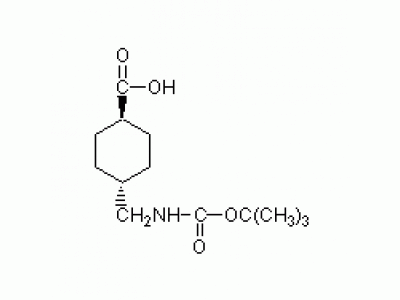 反-4-(叔丁氧羰氨甲基)环己甲酸