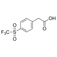 4-(Trifluoromethylsulfonyl)<em>phenylacetic</em> <em>acid</em>