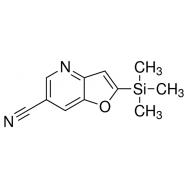 2-(<em>Trimethylsilyl</em>)furo[3,2-b]pyridine-6-carbonitrile