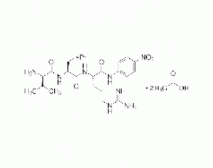 D-Val-Leu-Arg p-nitroanilide diacetate salt