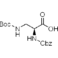 <em>2</em>-(<em>N</em>-Cbz)-<em>3</em>-(<em>N-Boc</em>)-<em>2</em>,3-<em>二</em><em>氨基</em><em>丙酸</em>