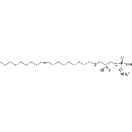 <em>1</em>-(9Z-octadecenyl)-2-hydroxy-sn-glycero-3-<em>phosphate</em> (ammonium <em>salt</em>)