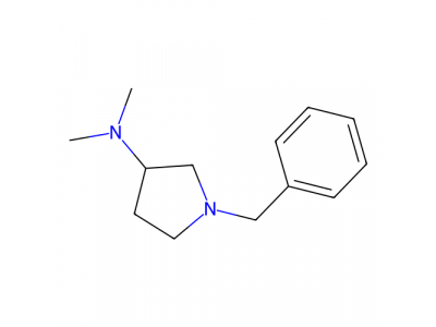 1-苄基-3-(二甲氨基)吡咯烷，69478-77-9，97%