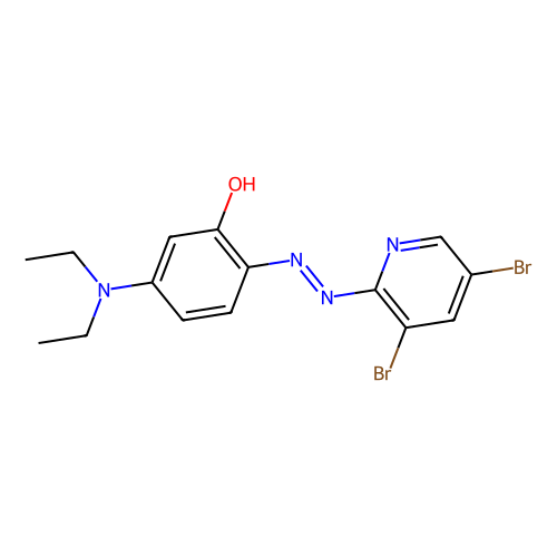 <em>2</em>-(3,5-二溴-<em>2</em>-吡啶偶氮)-<em>5</em>-二乙氨基酚，14337-54-3，Reagent <em>Grade</em>