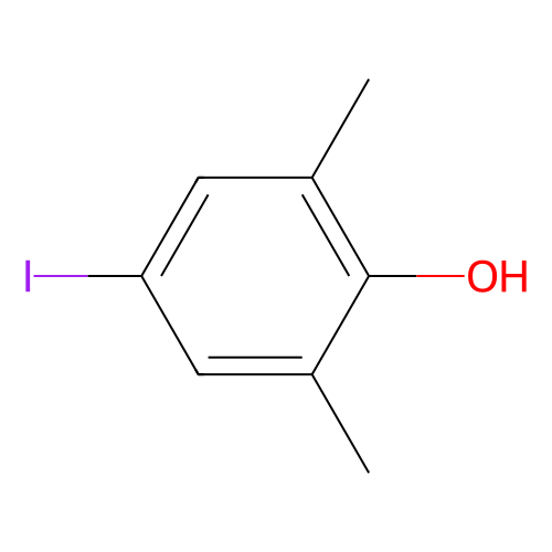 4-碘-2,6-<em>二甲基</em><em>苯酚</em>，10570-67-<em>9</em>，≥97.0%