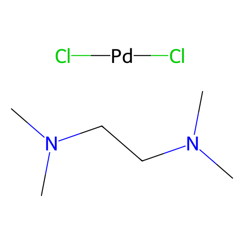 二氯(<em>N</em>,<em>N</em>,<em>N</em>',<em>N</em>'-四甲基乙二胺)钯，14267-08-4，≥99%