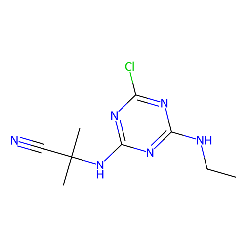 氰草<em>津</em>标准溶液，21725-46-2，1000ug/ml in Purge and Trap Methanol