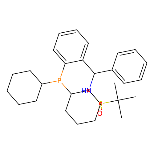 [S（R）]-<em>N</em>-[（S）-[<em>2</em>-（二环己<em>基</em>膦<em>基</em>）<em>苯基</em>]<em>苯基</em>甲基]-<em>2</em>-甲基-<em>2</em>-丙烷<em>亚</em>磺酰胺，1595319-99-5，95%