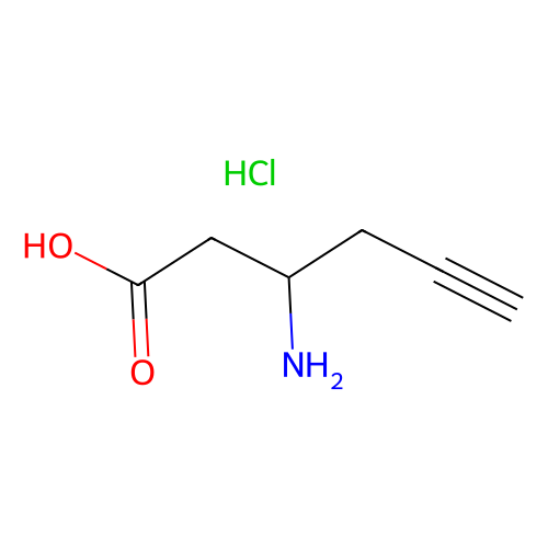 (S)-3-氨基-5-<em>己炔</em><em>酸</em> 盐酸盐，332064-85-4，94%