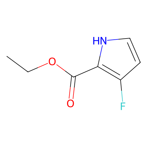 <em>3</em>-氟-<em>1</em>H-吡咯-<em>2</em>-羧酸乙酯，168102-05-4，97%