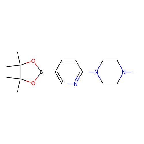 <em>2</em>-(4-<em>甲基</em><em>哌嗪</em>子<em>基</em>)<em>吡啶</em>-5-硼酸频哪醇酯，918524-63-7，97%