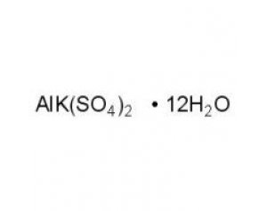 硫酸铝钾,十二水