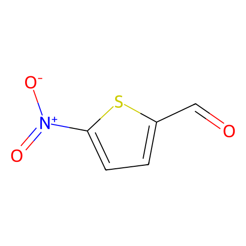 5-硝基-2-<em>噻吩</em>甲醛，4521-<em>33</em>-9，≥98%