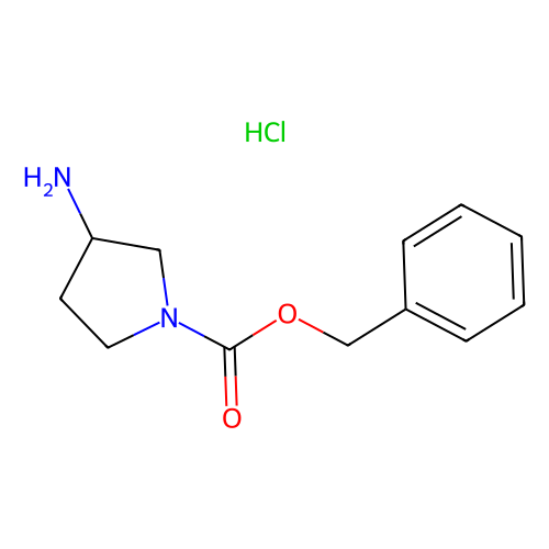 (S)-1-<em>Cbz-3</em>-<em>氨基</em>吡咯烷盐酸盐，550378-39-7，98%