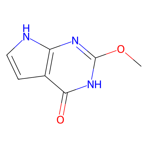 6-<em>羟基</em>-2-甲氧基-7-脱氮<em>嘌呤</em>，90057-07-1，95%