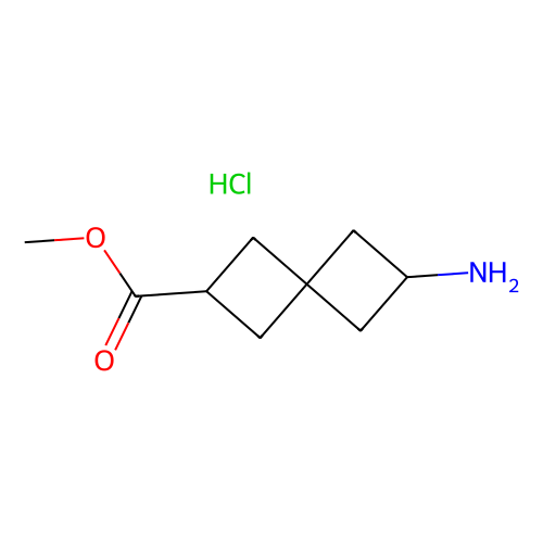 6-氨基螺[3.3]<em>庚烷</em>-<em>2</em>-羧酸甲酯盐酸盐，1808249-67-3，97%