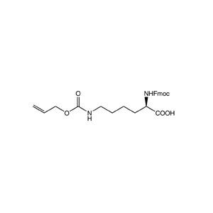 Nα-芴甲氧羰基-Nε-烯丙氧羰基-D-赖氨酸，214750-75-1，97