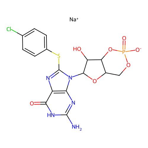 8-（4-氯苯硫基）鸟苷3'，5'-环一<em>磷酸钠盐</em>，51239-26-0，≥95%(HPLC)