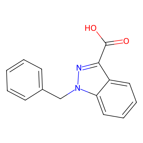 1-(苯基甲基)-1H-吲唑-3-羧酸，<em>41354</em>-03-4，98%