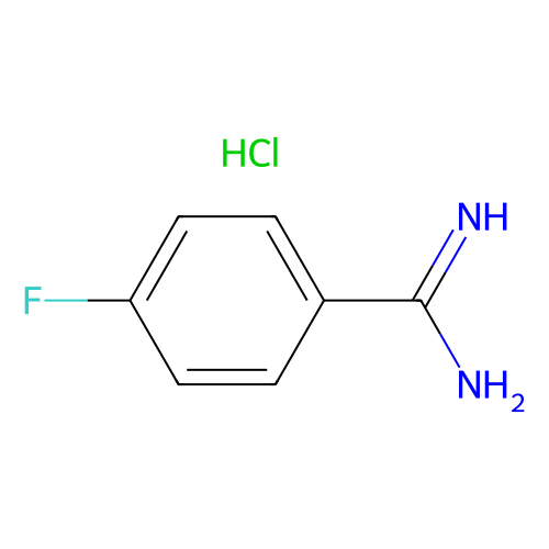 <em>4</em>-氟苯甲<em>脒</em> 盐酸盐，456-14-<em>4</em>，>98.0%(HPLC)