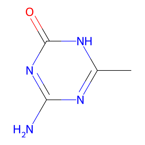 <em>4</em>-氨基-6-<em>甲基</em>-<em>1,3</em>,5-三嗪-2-<em>醇</em>，16352-06-0，97%