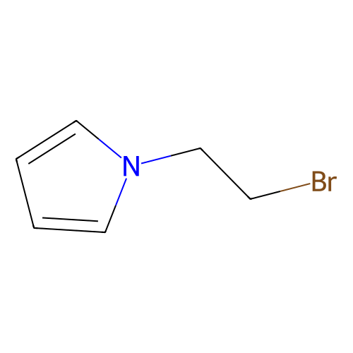1-(2-溴乙基)吡咯，78358-<em>86-8</em>，>97.0%(GC)