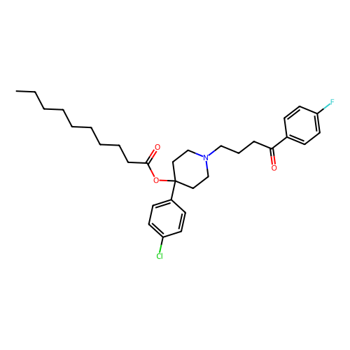 氟哌啶醇癸酸酯盐酸盐，74050-97-8，10mM in DMSO